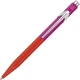 Ручка шариковая Caran d'Ache 849 Paul Smith Warm Red & Melrose Pink Синяя 1 мм в металлическом пенале (7630002353137) - изображение 1