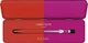 Ручка шариковая Caran d'Ache 849 Paul Smith Warm Red & Melrose Pink Синяя 1 мм в металлическом пенале (7630002353137) - изображение 5