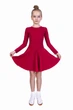 Платье для бальных танцев Dance & Sport N97 бифлекс M/116-122 Красный - изображение 1