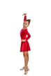 Платье для бальных танцев Dance & Sport N97 бифлекс M/116-122 Красный - изображение 5
