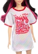 Лялька Барбі Модниця в блискучій сукні-футболці Barbie Fashionistas 65th Anniversary Twist ‘n’ Turn Dress 214 (HRH12) - зображення 4