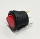 Кнопка круглая с подсветкой 6А,250V 3 контакта ON-OFF 60-66-22 - изображение 2