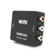 Мини-HDMI 3RCA AV вход HDMI/выход композитный 720P/1080P черный BOX - изображение 1