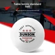 Мячи для настольного тениса DUNSON 40+ 3 Stars ABS+ PREMIUM вага 2,85 г. проф-серия ITTF со швом для соревнований АБС-пластик белые 10 шт. - изображение 2