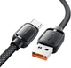 Кабель Essager Jelly Bean Type-A-Type-C 7A fully compatible magnetic data cable 1 м Black (EXCT-TD01-P) - изображение 2