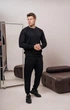 Мужской спортивный костюм cо свитшотом демисезонный DOPE 0011 Черный XL (DP-0011/02 E ) - изображение 7