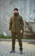 Мужской костюм утепленный куртка и штаны с шевроном Reef Softshell Intruder 0193 4XL Койот ( IN - 0193/03 N ) - изображение 1