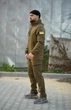 Мужской костюм утепленный куртка и штаны с шевроном Reef Softshell Intruder 0193 4XL Койот ( IN - 0193/03 N ) - изображение 3