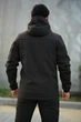 Мужской костюм утепленный куртка и штаны с шевроном Reef Softshell Intruder 0193 3XL Черный ( IN - 0193/01 F ) - изображение 6