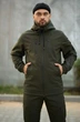 Тактический костюм утепленный куртка и штаны с шевроном Reef Softshell Intruder 0211 L Хаки ( IN - 0211/01 C ) - изображение 2