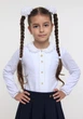 Блуза трикотажная для девочки Smil 114515 белая 122 - изображение 2