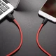 Кабель USB Hoco X21 Plus Silicone Micro 2m (black/red) - изображение 4