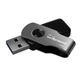 USB флеш накопичувач з поворотним корпусом, Flash Wibrand WI3.2/LI64P9B USB 3.2 Gen1 Lizard 64GB Black - зображення 2