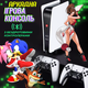 Игровая приставка Andowl Arcade GSP5Х1 ретро тв консоль с беспроводными контроллерами M5 4K 15000 игр - изображение 2