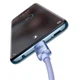 Дата кабель Baseus Crystal Shine Series Type-C to Type-C 100W (1.2m) (CAJY00060) (Purple) (191123) - изображение 4