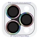 Металеве захисне скло на камеру на Apple iPhone 15 Pro Max (6.7") (Бузковий / Rainbow) Epik (190483) - зображення 2