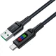 Дата кабель Acefast C7-04 USB-A to USB-C zinc alloy (Black) (185872) - изображение 2