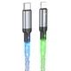 Дата кабель HOCO U112 Shine 20W Type-C to Lightning (1m (Gray) (192164) - изображение 1