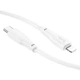Дата кабель HOCO X93 Force Type-C to Lightning 20W (2m) (White) (259222) - зображення 4