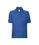 Футболка поло детская Fruit of the Loom 65/35 Polo kids 140 см Ярко-синий (0634170/151140) - изображение 1