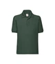 Футболка поло детская Fruit of the Loom 65/35 Polo kids 164 см Темно-зеленый (0634170/138164) - изображение 1