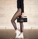 Чулки средняя сетка женские Calzedonia Черный (modp0759 black (S-M)) - изображение 3