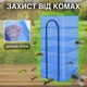 Сітка для сушки фруктів 50х50х100 см 5 ярусів сушка овочів риби грибів яблук складна сушарка сушіння ягід трав - зображення 3