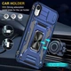 Ударопрочный чехол Camshield Army Ring для Apple iPhone XR (6.1") (Синий) - изображение 6
