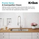 Кухонная мойка Kraus Premier 872 x 450 мм KBU27 - изображение 9