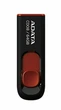 Flash A-DATA USB 2.0 C008 64Gb Black/Red (AC008-64G-RKD) - изображение 1