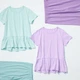Детский костюм UNIQLO AIRISM футболка и шорты 1159811666 (Фиолетовый, 155-165) - изображение 3