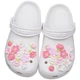 Jibbitz Джибітси на Crocs Рожеві Квіточки 10 шт (JB3509) - зображення 2