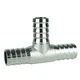 Трубка соединительная тройная никелированная 12mm x 12mm x 12mm штампованная А05404А(нк) VA - изображение 1