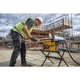 Верстат DeWALT пиляльний, 1850 Вт, 5800 об/хв, 210х30 мм, + стіл DE7400 (DWE7485RS) - зображення 2