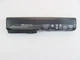Батарея для ноутбука HP Elitebook 2560p QK644AA, 5200mAh, 6cell, 10.8 V-Li-ion, чорний, - зображення 1