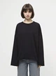 Лонгслив женский CHIKISS OneSize чёрный (CLO 001/004) - изображение 1