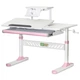 Парта ErgoKids з полицею Pink (TH-310 W/PN + BD-S30 PN) - зображення 1