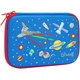 Пенал Cool For School с тиснением 1 отделение Голубой (QT-5661-Blue) - изображение 1
