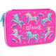 Пенал Cool For School с тиснением 1 отделение Фуксия (QT-5652-Rosered) - изображение 1