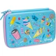 Пенал Cool For School 1 відділення з органайзером блакитний (QT-5650-Blue) - зображення 1
