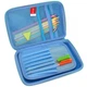 Пенал Cool For School 1 відділення з органайзером блакитний (QT-5650-Blue) - зображення 2