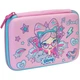 Пенал Cool For School 1 отделение с органайзером розовый (QT-5630-Pink) - изображение 1