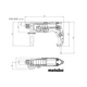Перфоратор Metabo KHE 2245 SDS-plus, 750Вт, 2.2Дж, 2.7кг (601708500) - зображення 8