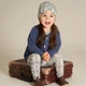 Леггнси Снежинки" (шерсть) Fred's World By Green Cotton 56см(0-1м) (30932) - изображение 2