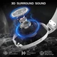 Ігрові бездротові навушники Attack Shark L80 (Ігрова гарнітура) (Bluetooth) Білий - зображення 5