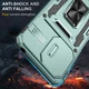 Ударостійкий чохол Camshield Army Ring для Xiaomi Redmi 13C/Poco C65 (Зелений / Light Green) - изображение 2