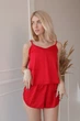 Пижама женская шорты и майка Wendy L-XL красный - изображение 7