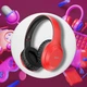Наушники безпроводные аккумуляторные Bluetooth Hoco W30 Fun move Red - изображение 1