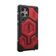 Чехол UAG Monarch для Samsung Galaxy S24 Ultra, черный/красный - изображение 3