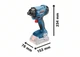 Аккумуляторный ударный гайковерт Bosch GDR 180-Li (06019G5123) 2 аку + зар. устройство - изображение 3